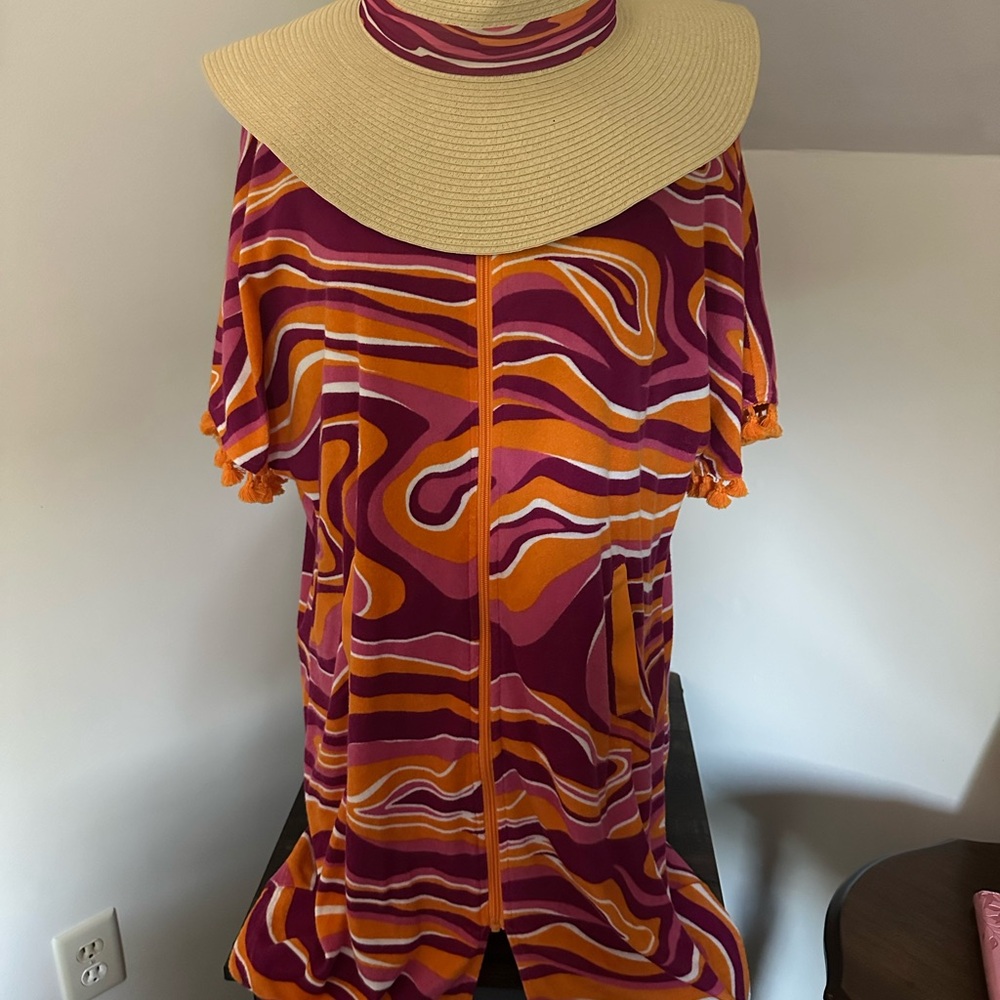 Serra Swim Ensemble - Hat, cover-up and swimsuit